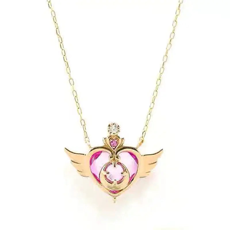 Angel Wings Diamond Necklace