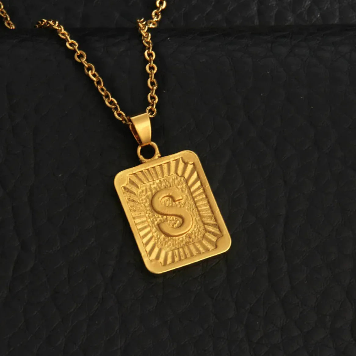 Gold Letter Necklace
