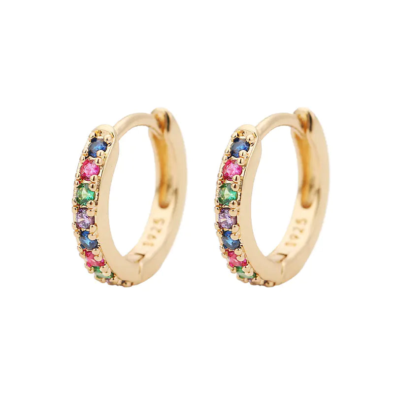 Gold, Silver, Rose Gold Small Stud Earrings