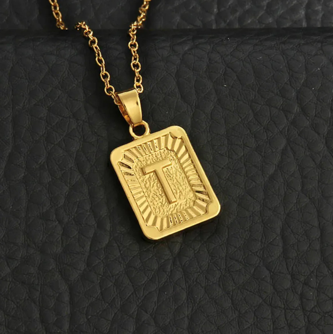 Gold Letter Necklace
