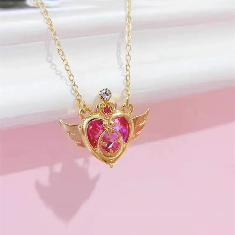 Angel Wings Diamond Necklace