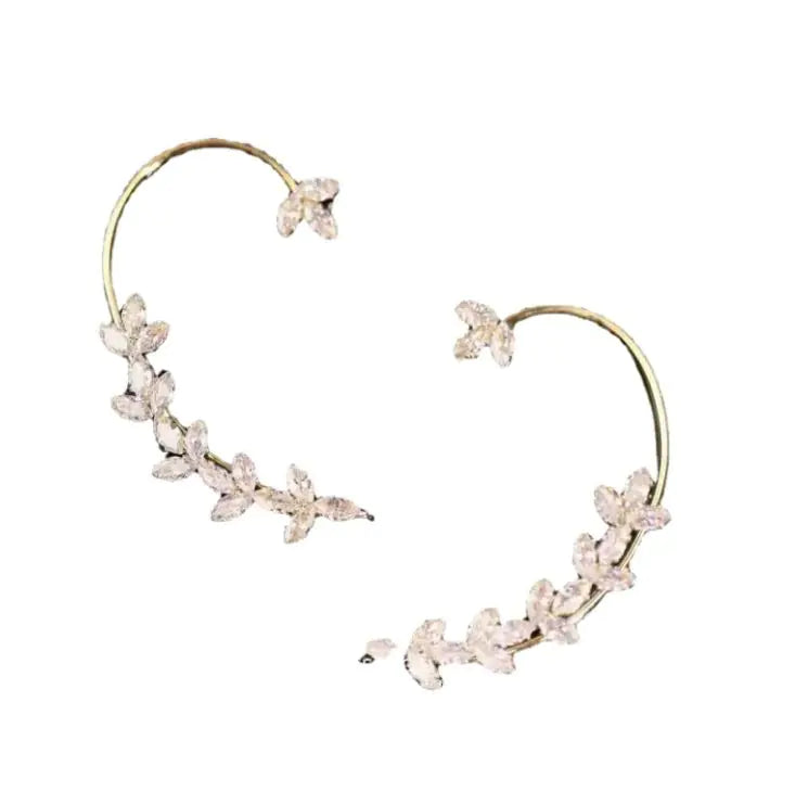 Zircon Wheat Temporary Earrings
