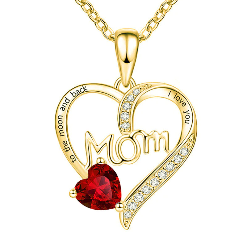 Diamond-Studded Letter Necklace