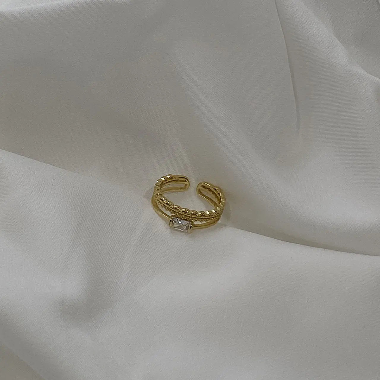 Trendy Sterling Silver Minimalist Ring