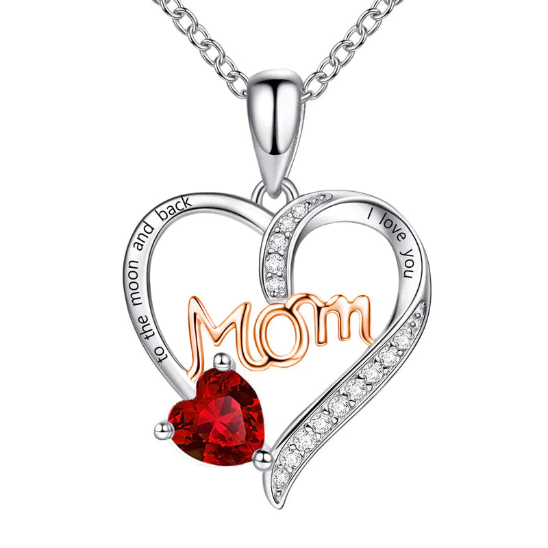 Diamond-Studded Letter Necklace