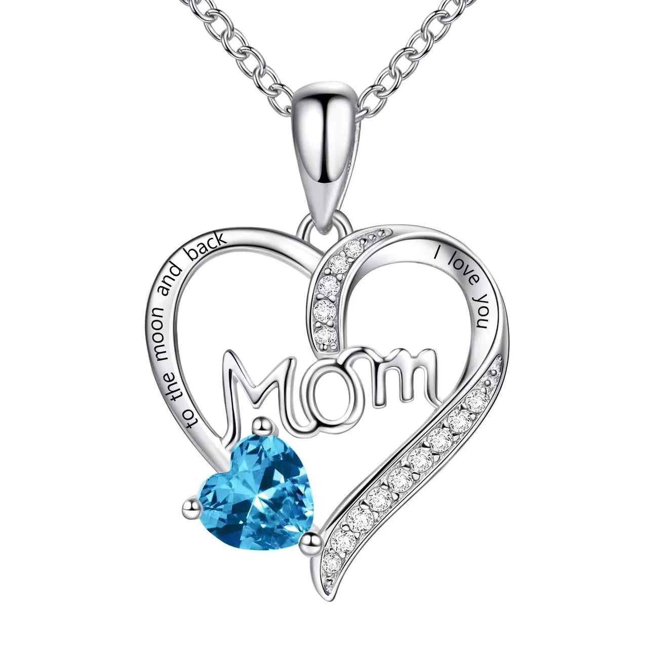 Diamond-Studded Letter Necklace
