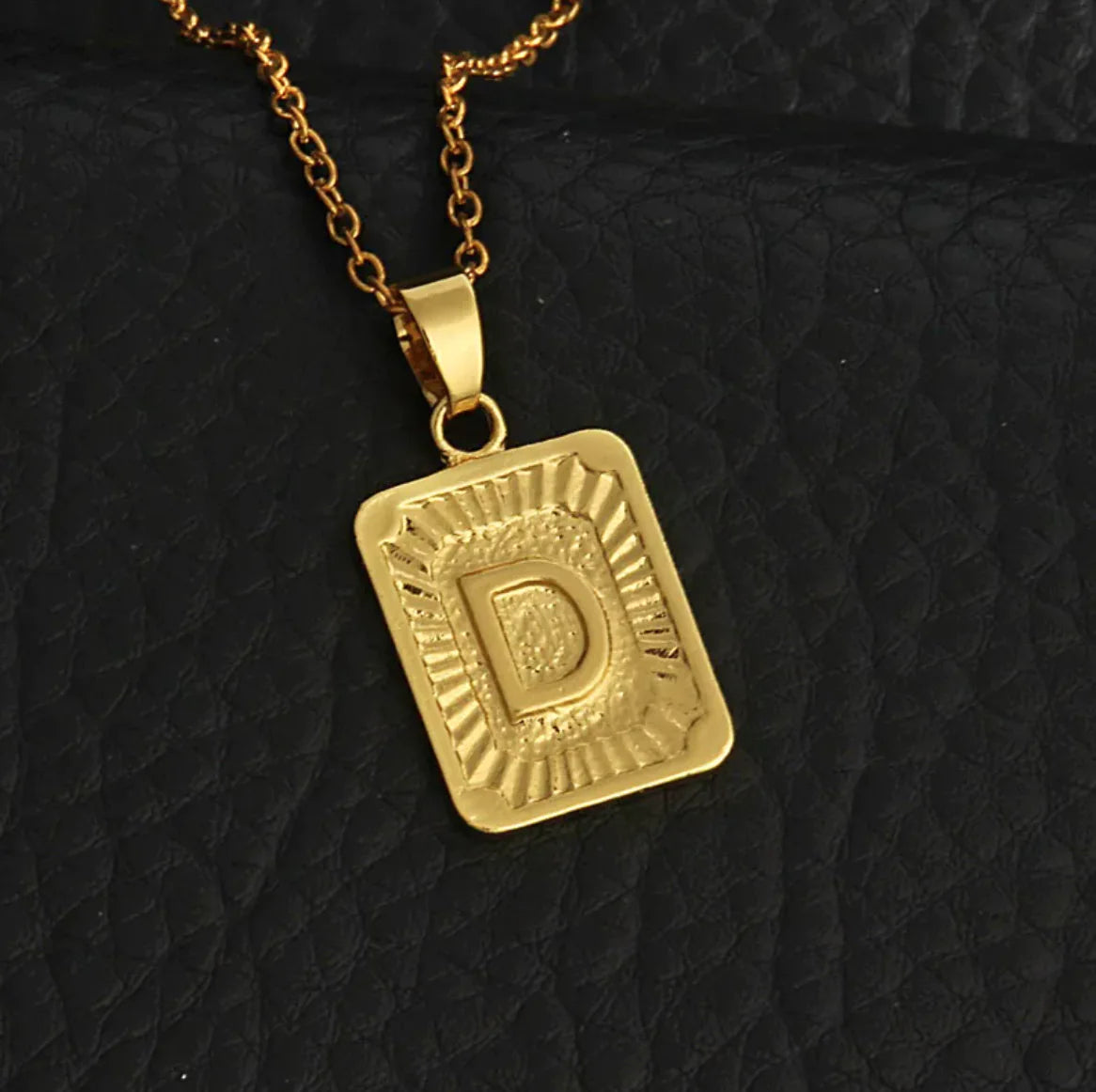 Gold Letter Necklace