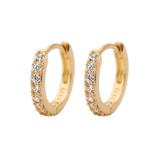 Gold, Silver, Rose Gold Small Stud Earrings
