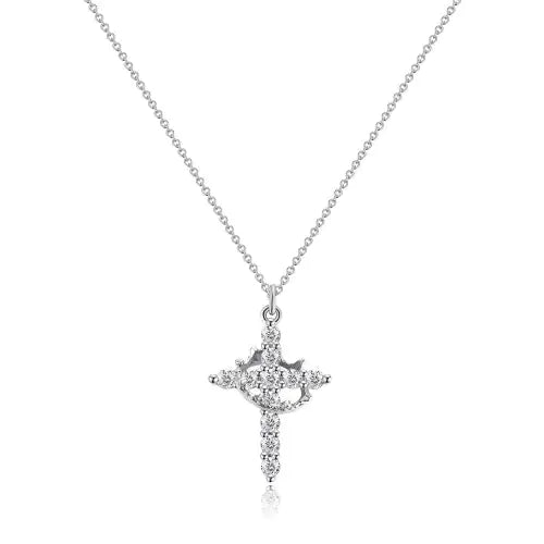 Cross Diamond Necklace