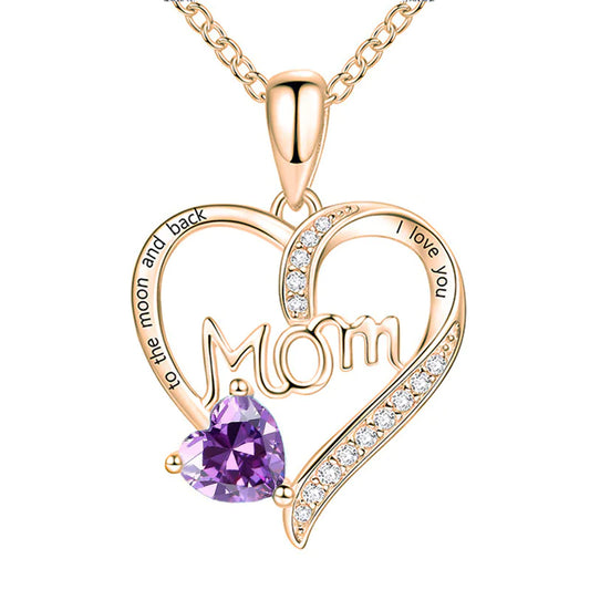 Diamond-Studded Letter Necklace