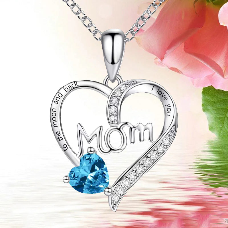 Diamond-Studded Letter Necklace