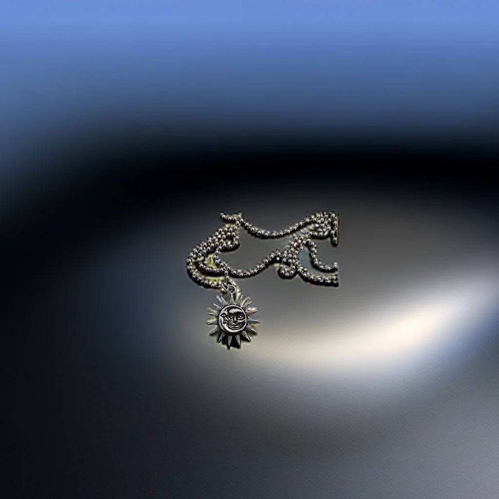Casual Smiley Sun Necklace