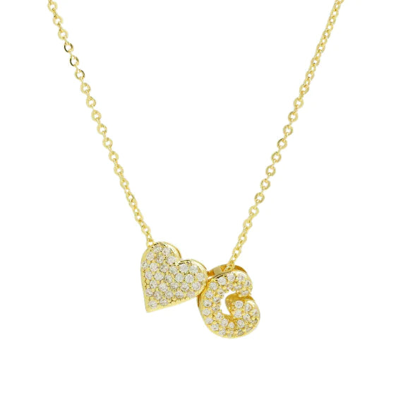 Zircon Heart Necklace