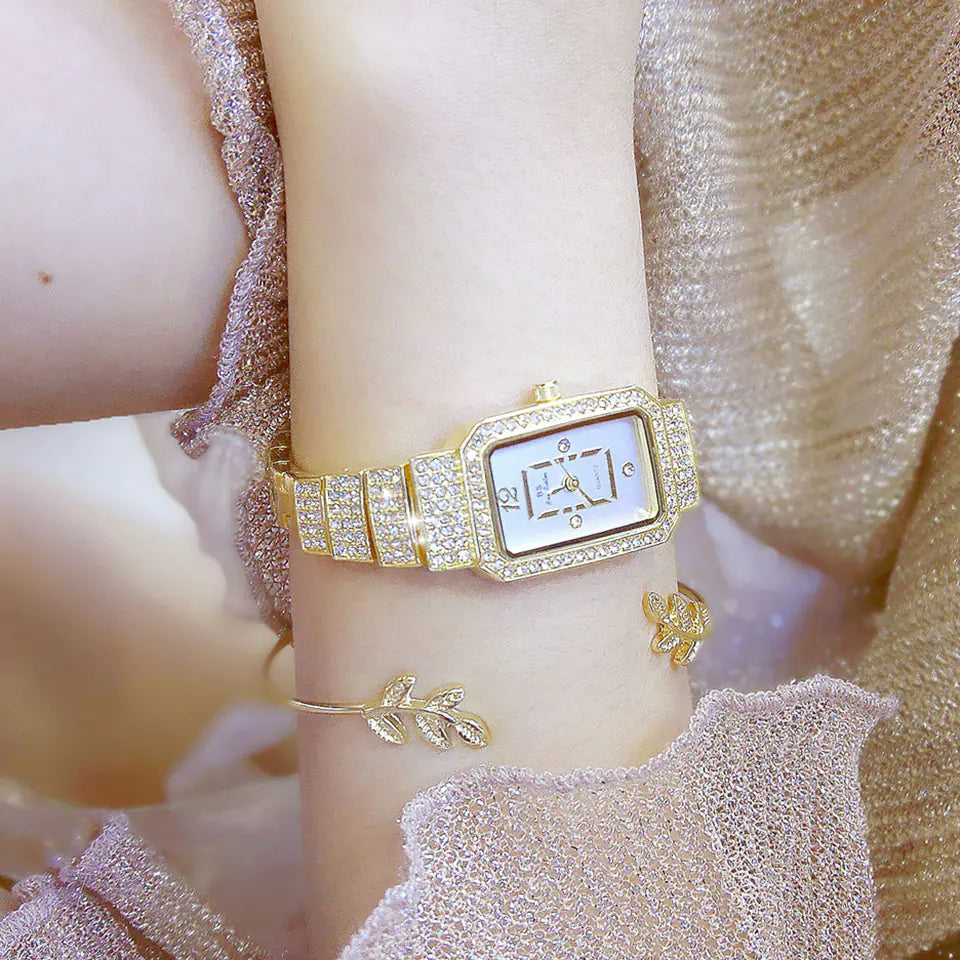 Custom Luxury Diamond Women's Watch