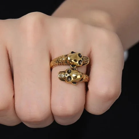 Silver Vintage Adjustable Ring