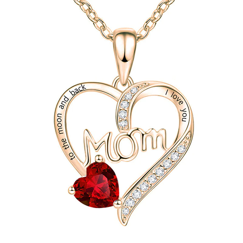 Diamond-Studded Letter Necklace