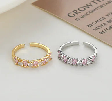 Silver Ziyun Bright Heart Ring