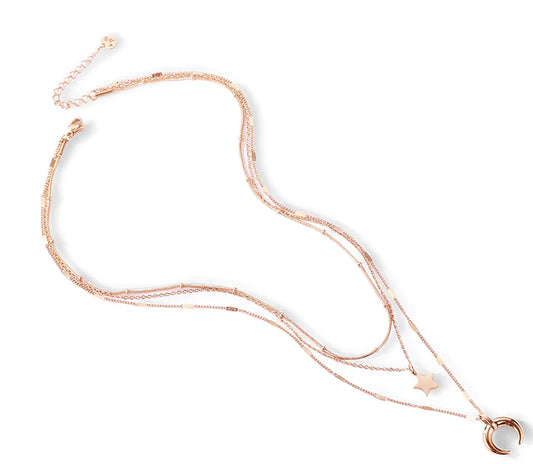 Vintage Luxury Titanium Steel Choker Necklace