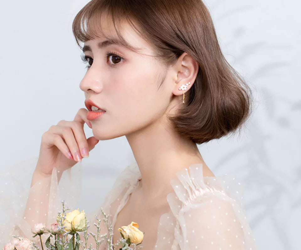 Shell Flower Earrings