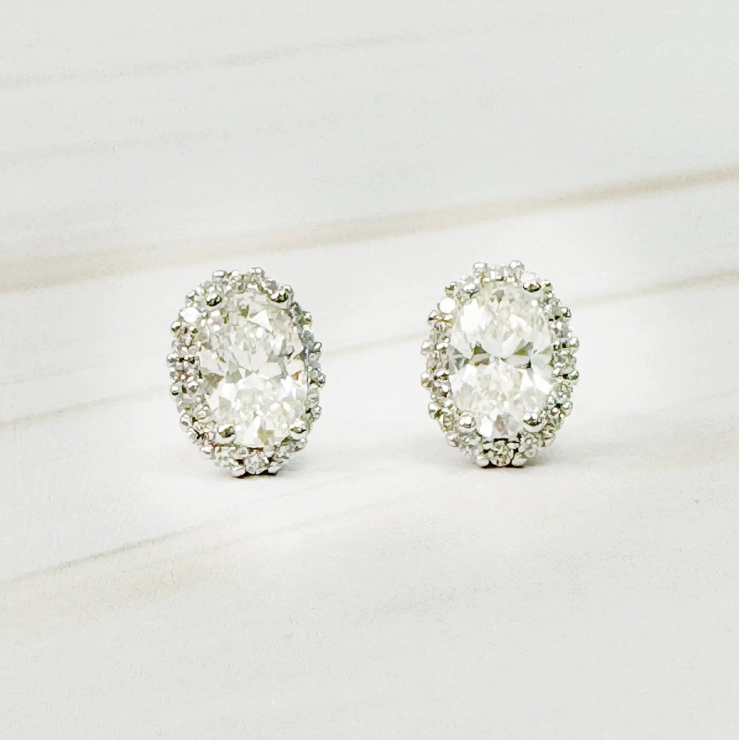 Moissanite Stud Earrings