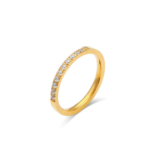 Sage Gold Ring