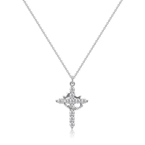 Cross Diamond Necklace