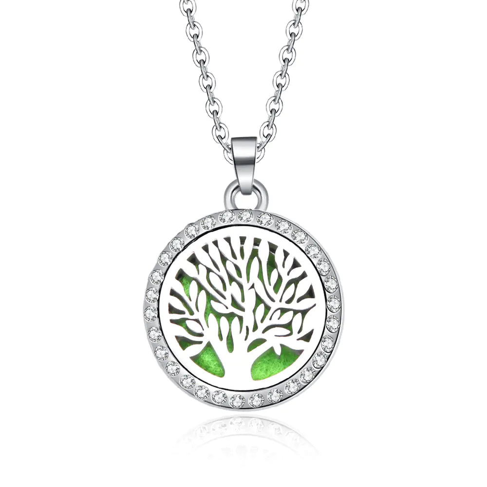 Zodiac Pendant Necklace with Diamond Cutout
