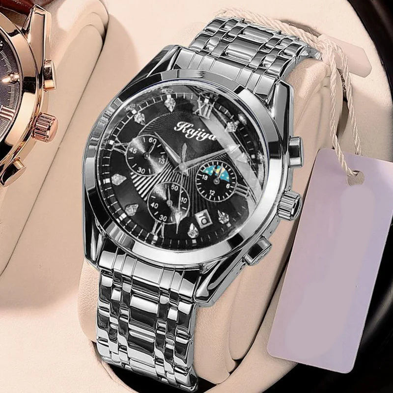 Waterproof Luminous Non-mechanical Watch