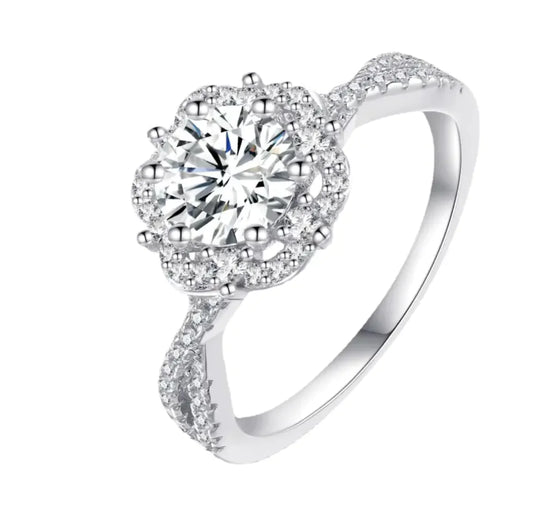 Women's Adjustable Diamond Ring