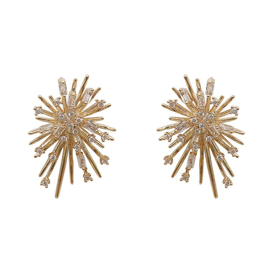 Silver Zircon Earrings