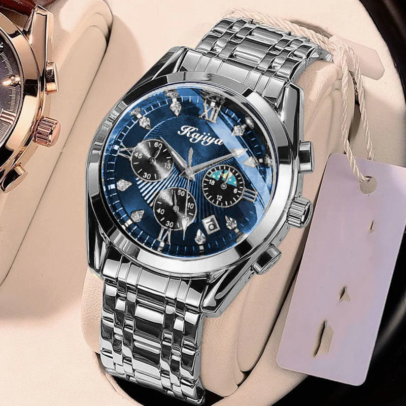 Waterproof Luminous Non-mechanical Watch