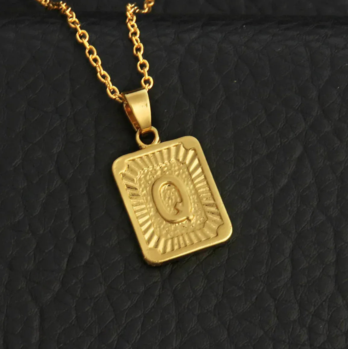 Gold Letter Necklace