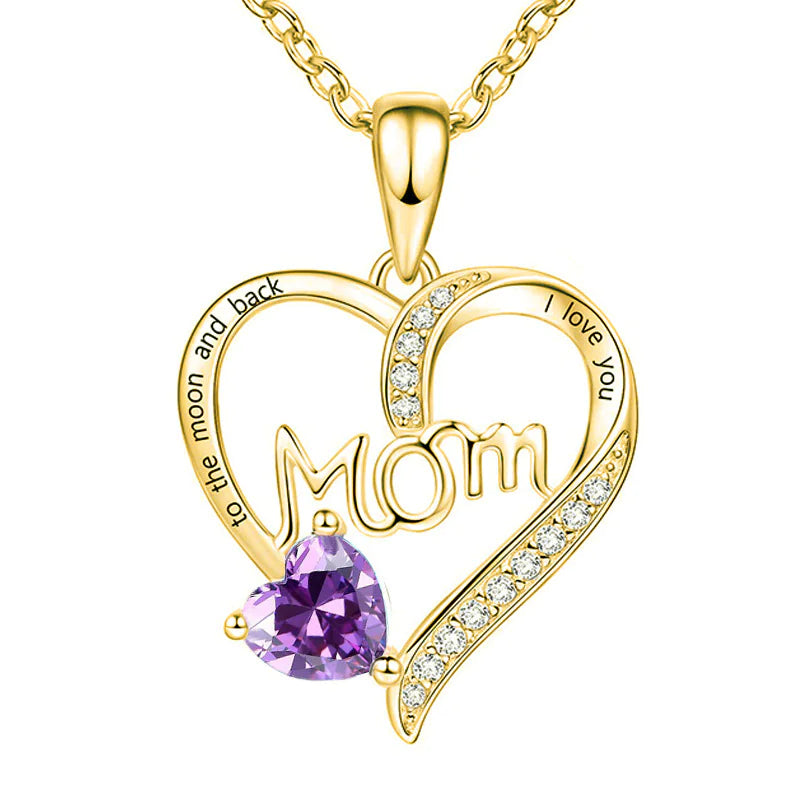 Diamond-Studded Letter Necklace