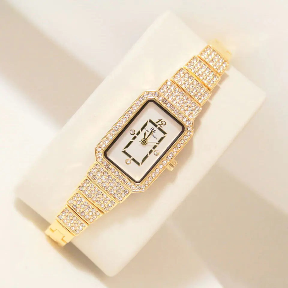 Custom Luxury Diamond Women's Watch