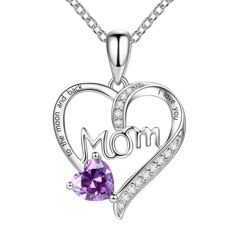 Diamond-Studded Letter Necklace