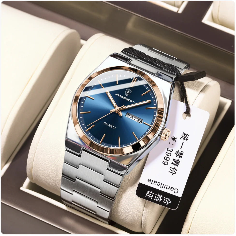 Ultra-Thin Waterproof Luminous Men's Watch