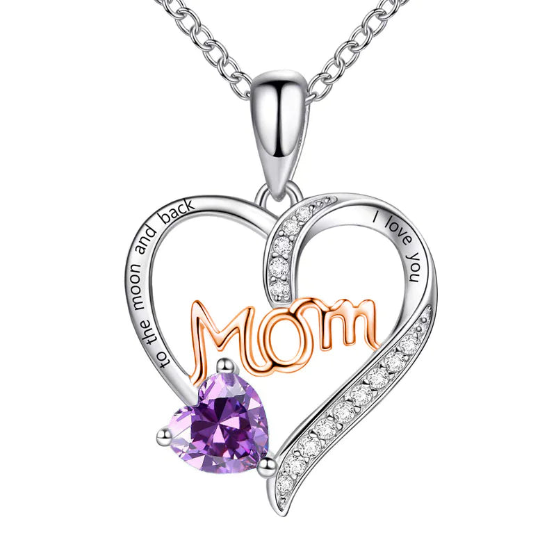 Diamond-Studded Letter Necklace
