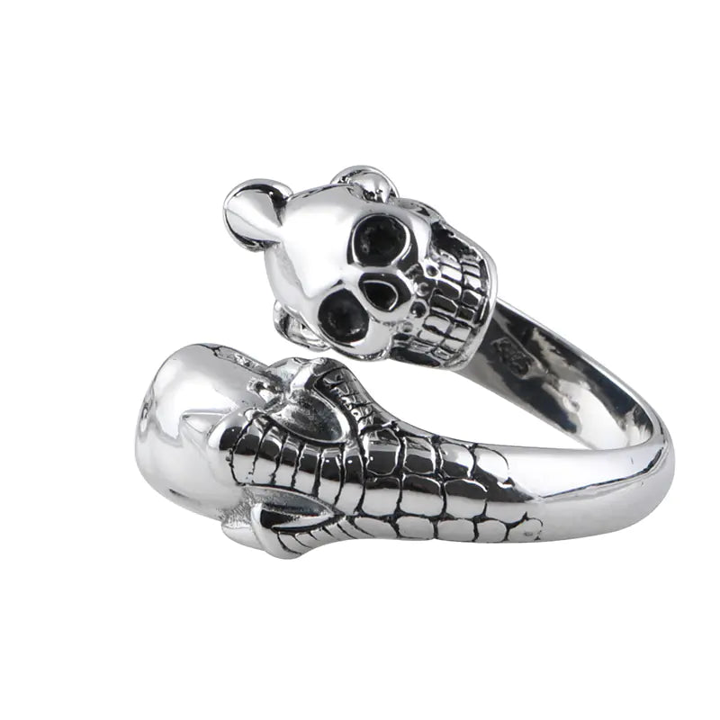 Silver Vintage Adjustable Ring