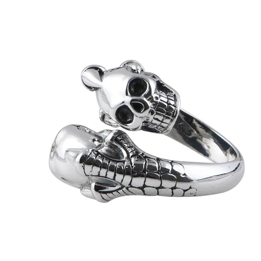 Silver Vintage Adjustable Ring