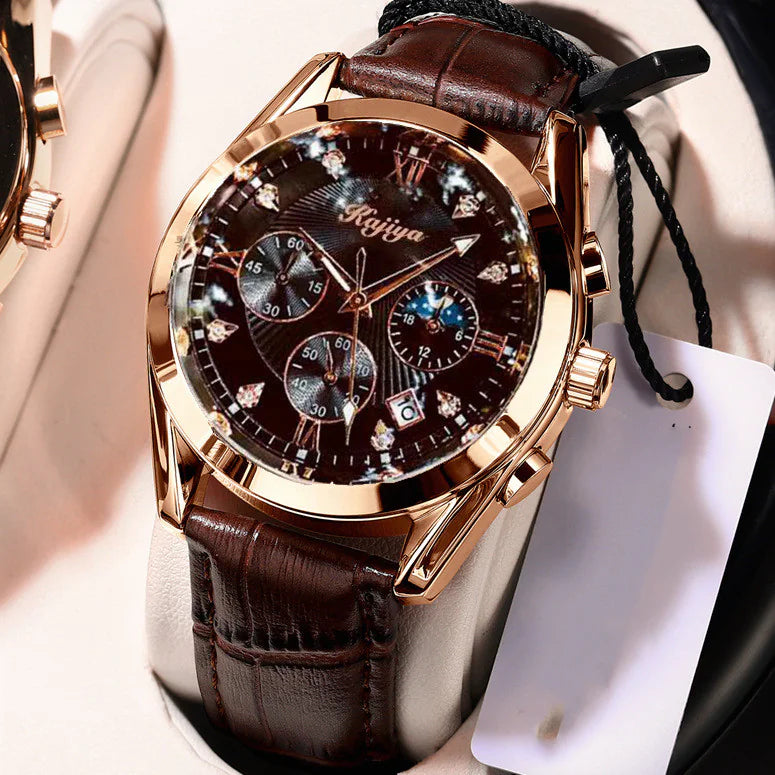 Waterproof Luminous Non-mechanical Watch