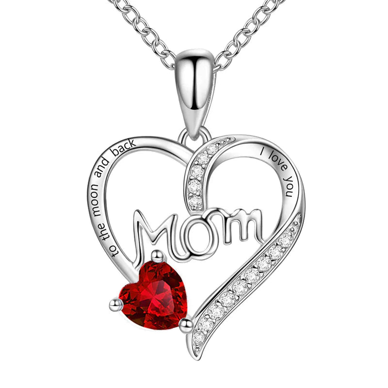 Diamond-Studded Letter Necklace