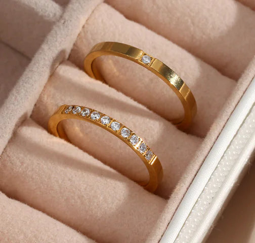 Sage Gold Ring